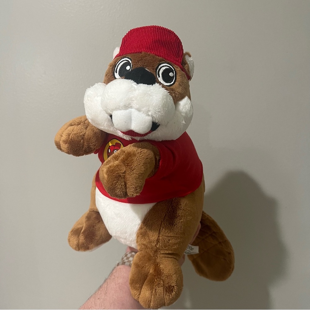 Buc-ees 12” Plush Stuffed Beaver